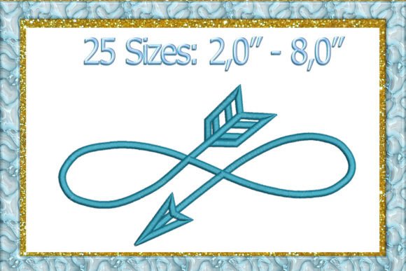Arrow Infinity Embroidery Design Review