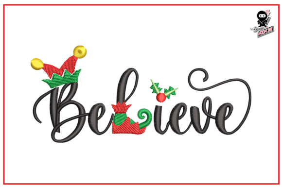 Believe in Santa, Christmas Embroidery Review