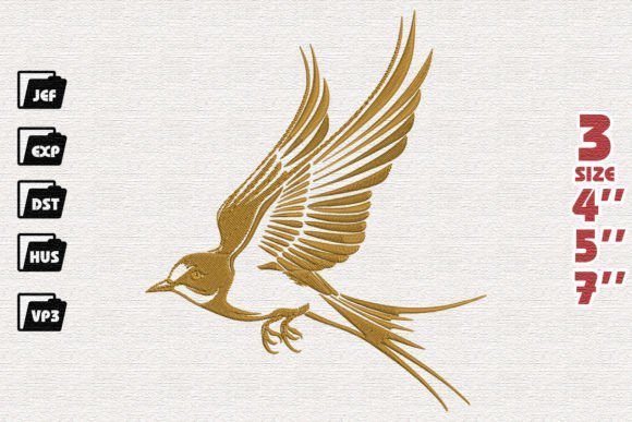 Bird Embroidery Design Review for Etsy Sellers
