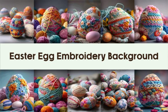 Easter Egg Embroidery Background Review