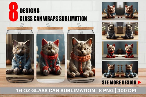 Glass Can Cat Embroidery Review