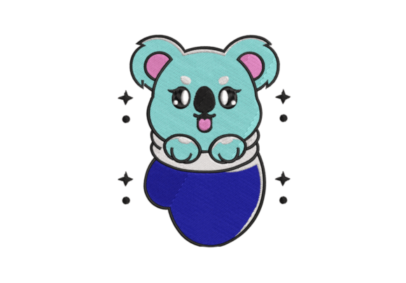 Koala in a Sack - Embroidery Design