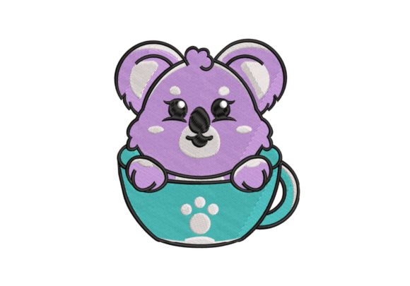 Koala Latte Embroidery Digitizing Design Review
