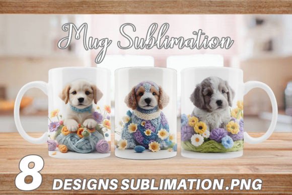 Mug Puppy Easter Embroidery Review