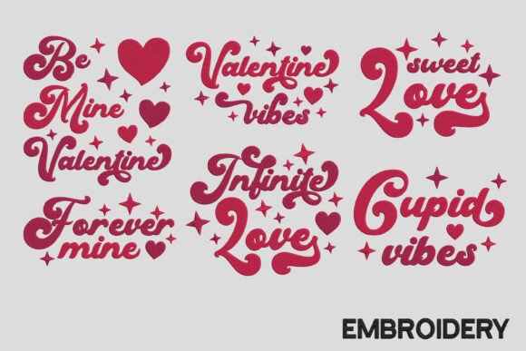 Set 6 Valentine Embroidery Designs Review