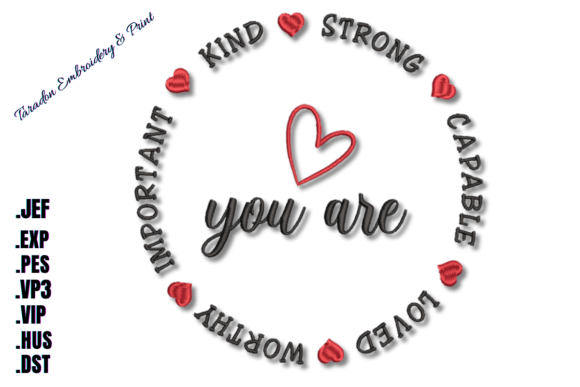 You Are Machine Embroidery Design Review